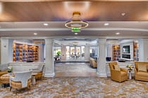 The Village at Orchard Ridge Village Center Entry Space with Sitting Areas