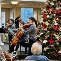 Students from the Heifetz International Music Institute perform.